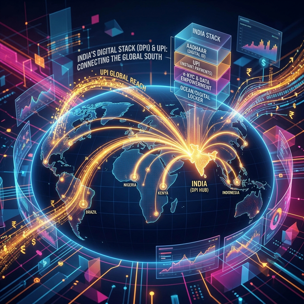 Exporting the Stack: How India is Building the Global South's Digital Future